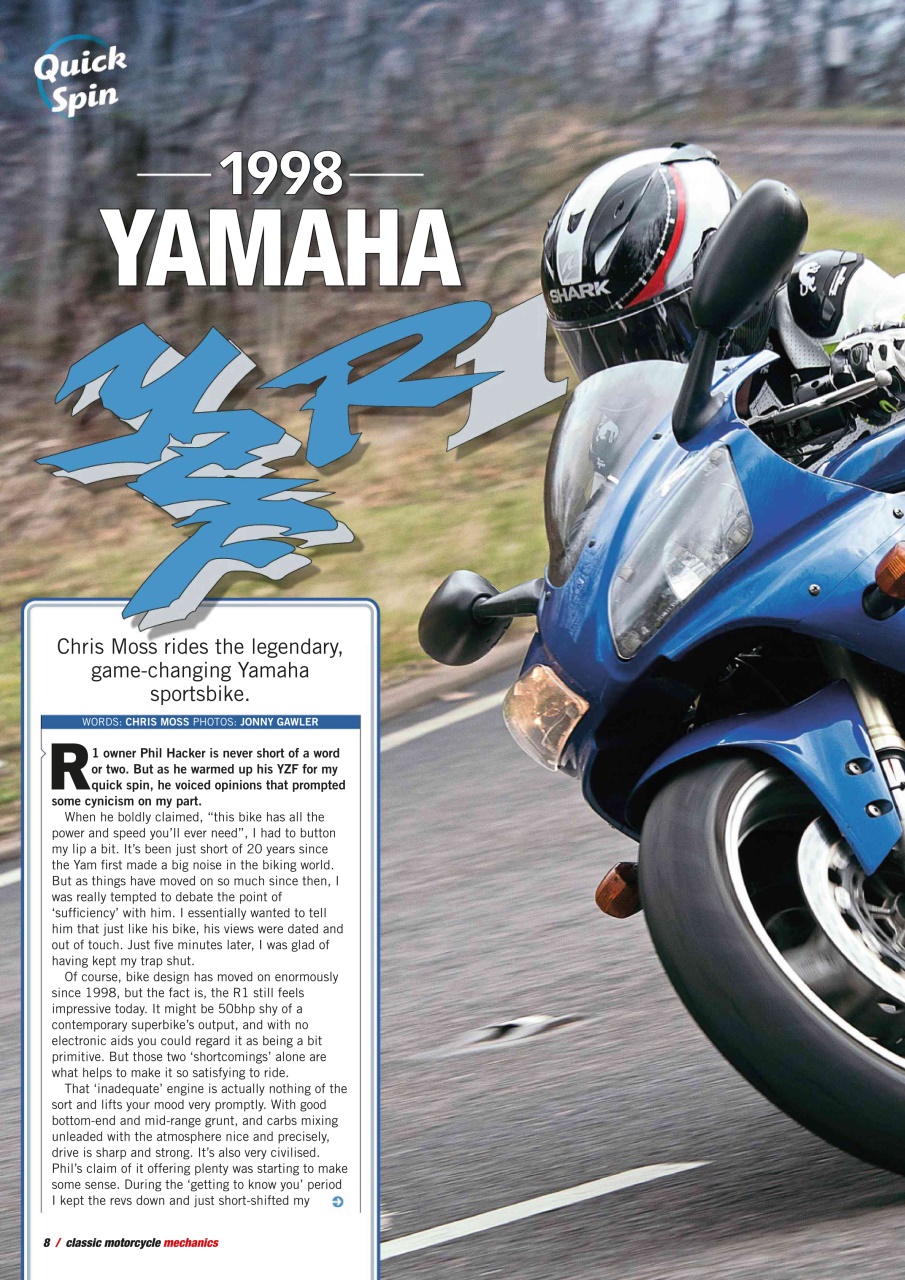 Classic Motorcycle Mechanics Preview Pages