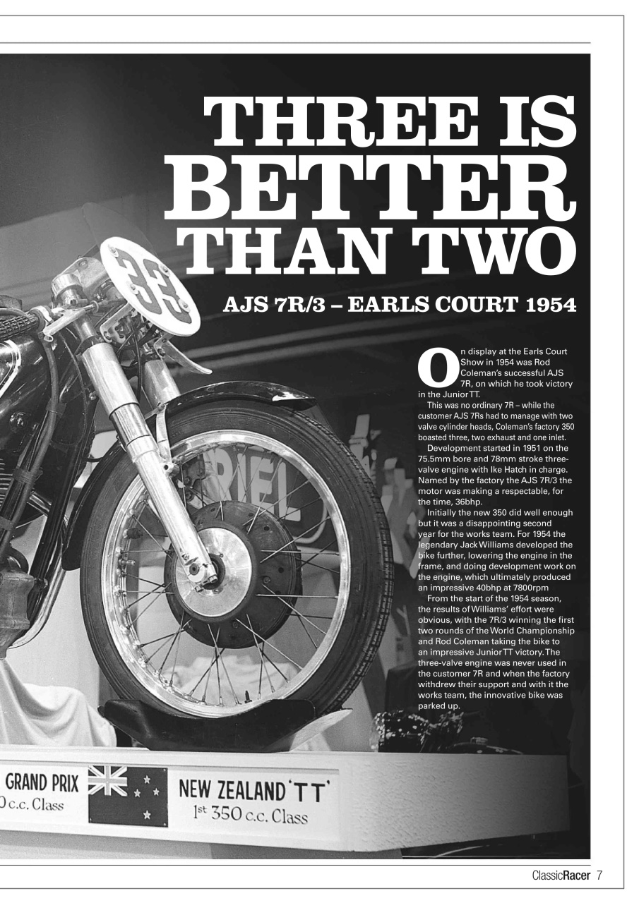 Classic Racer Preview Pages