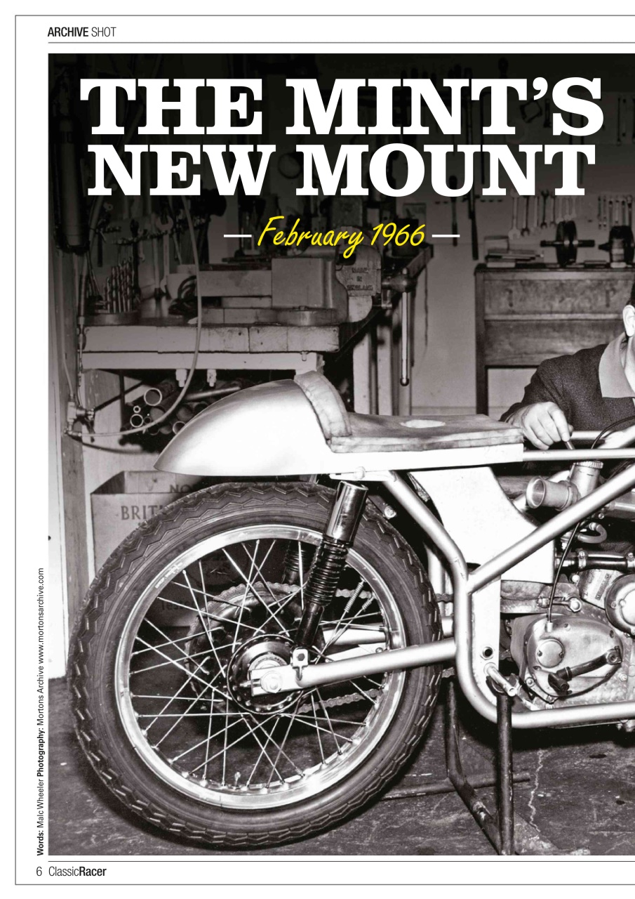 Classic Racer Preview Pages