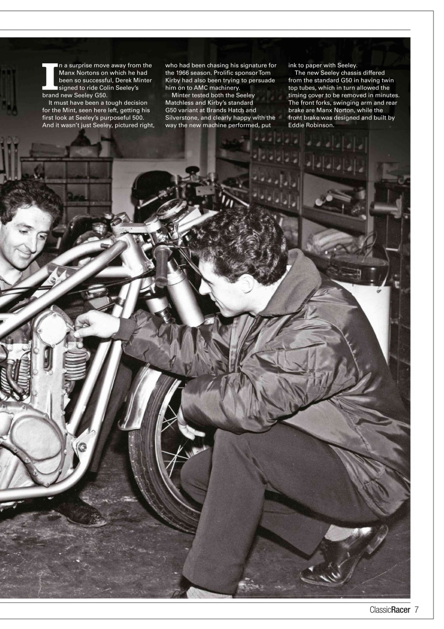 Classic Racer Preview Pages