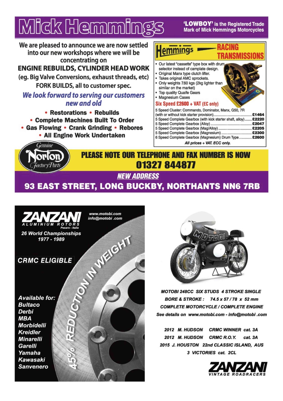 Classic Racer Preview Pages