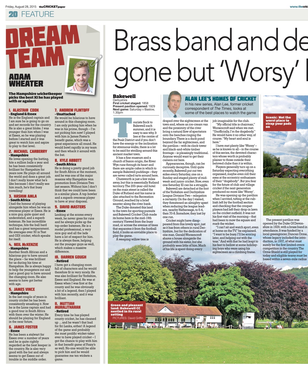 The Cricket Paper Preview Pages