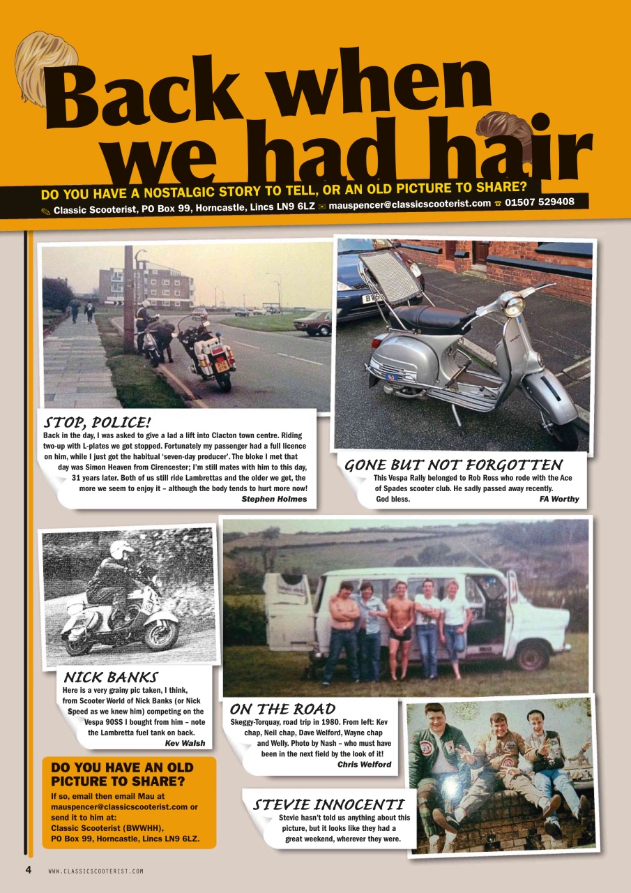 Classic Scooterist Preview Pages