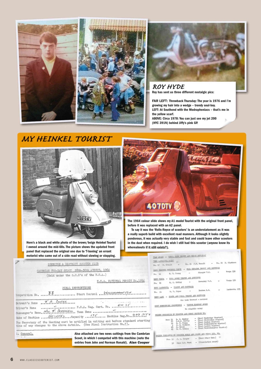 Classic Scooterist Preview Pages