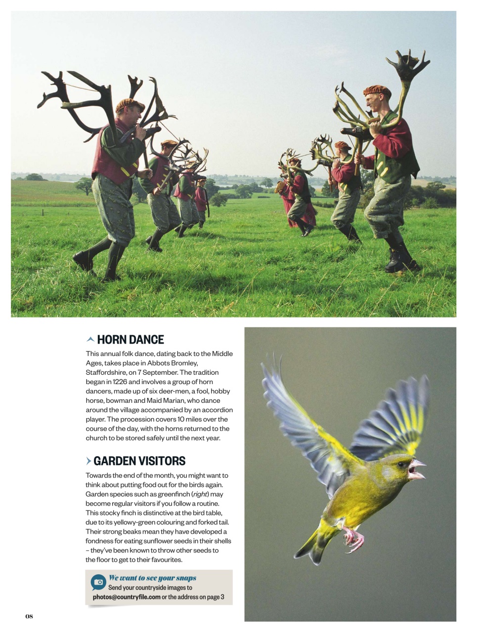 BBC Countryfile Magazine Preview Pages