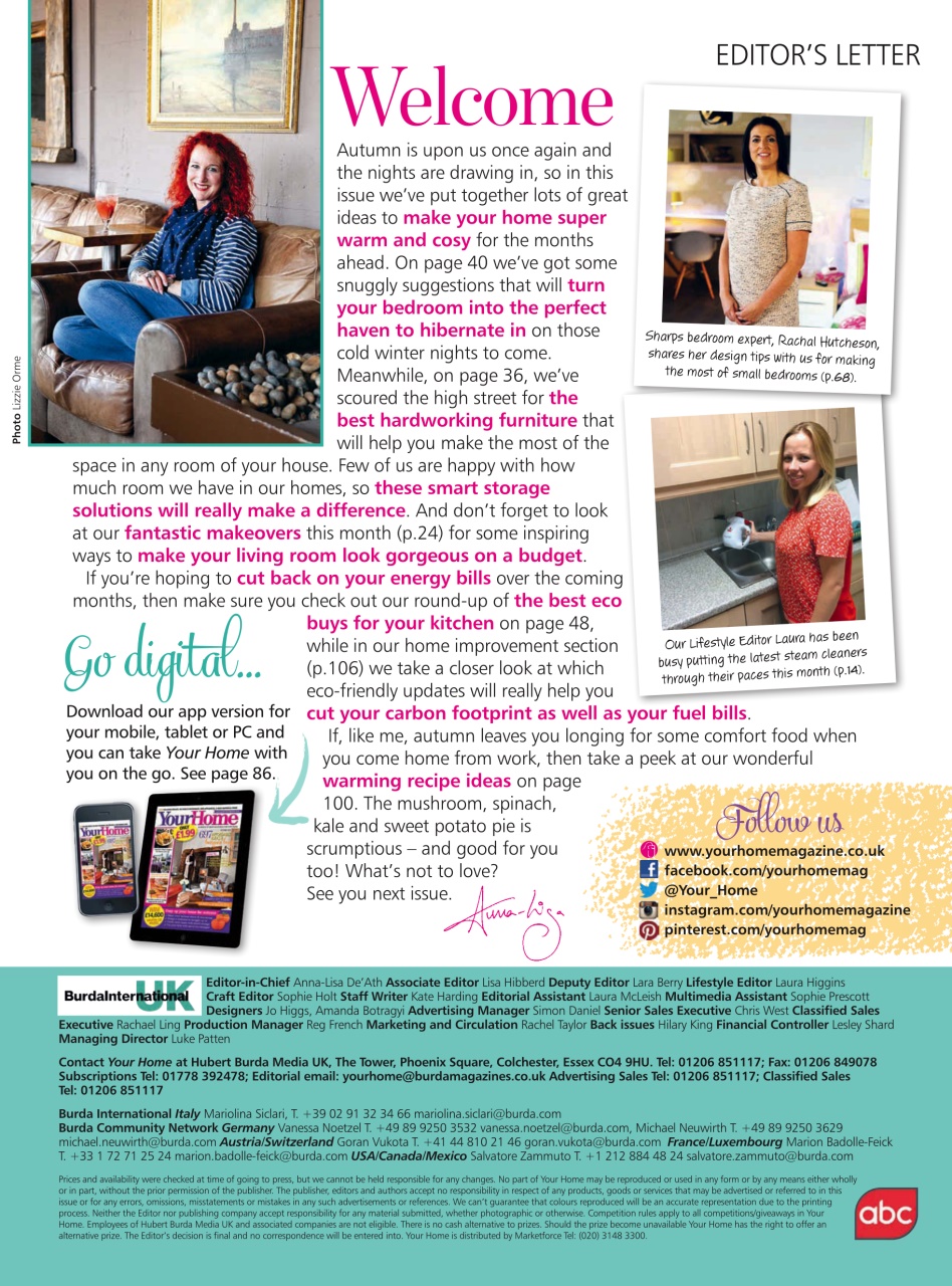 Your Home Magazine Preview Pages