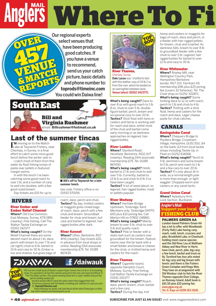 Anglers Mail Preview Pages