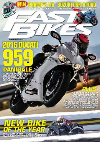Fast Bikes issue 309 - January 2016