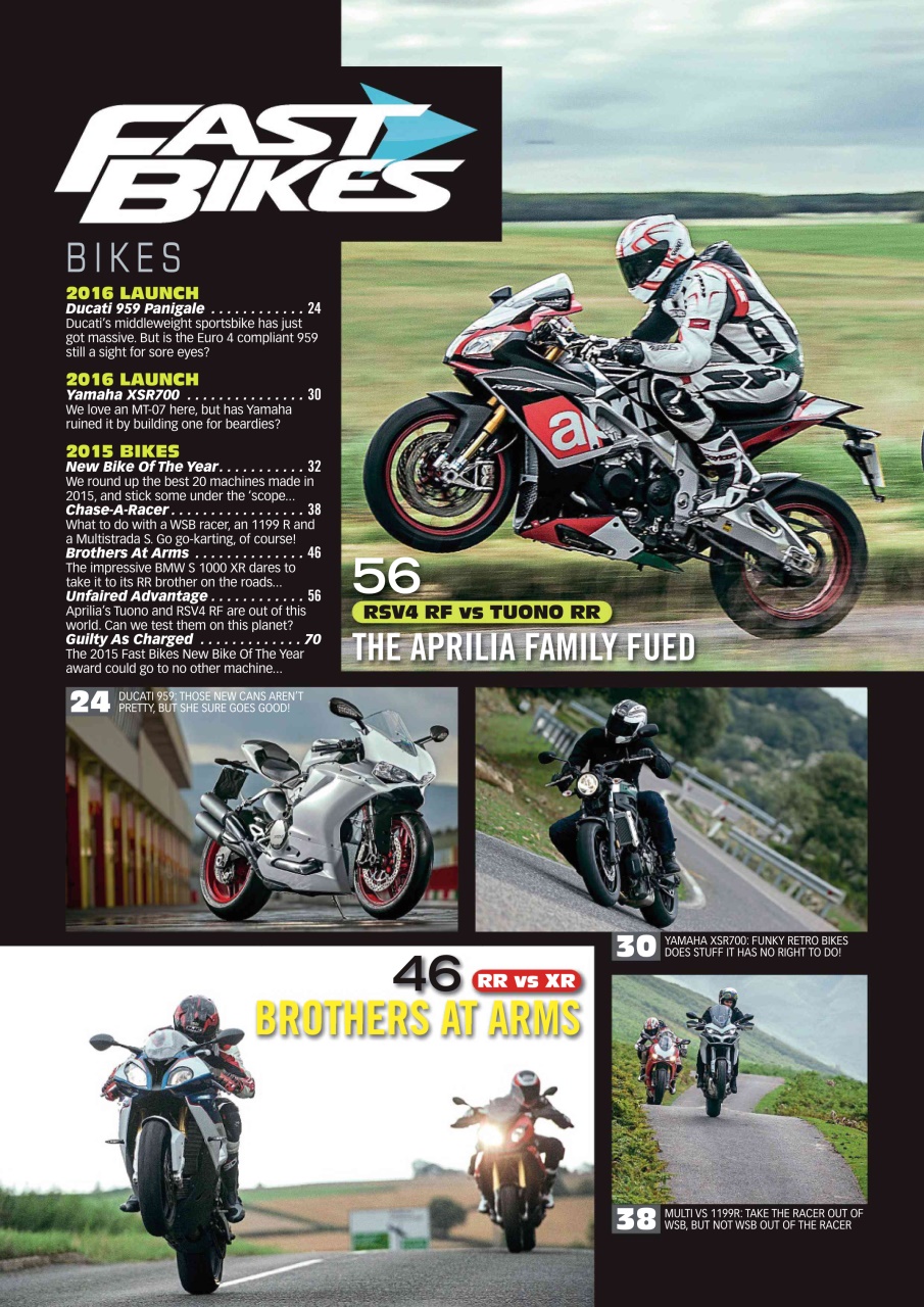 Fast Bikes Preview Pages