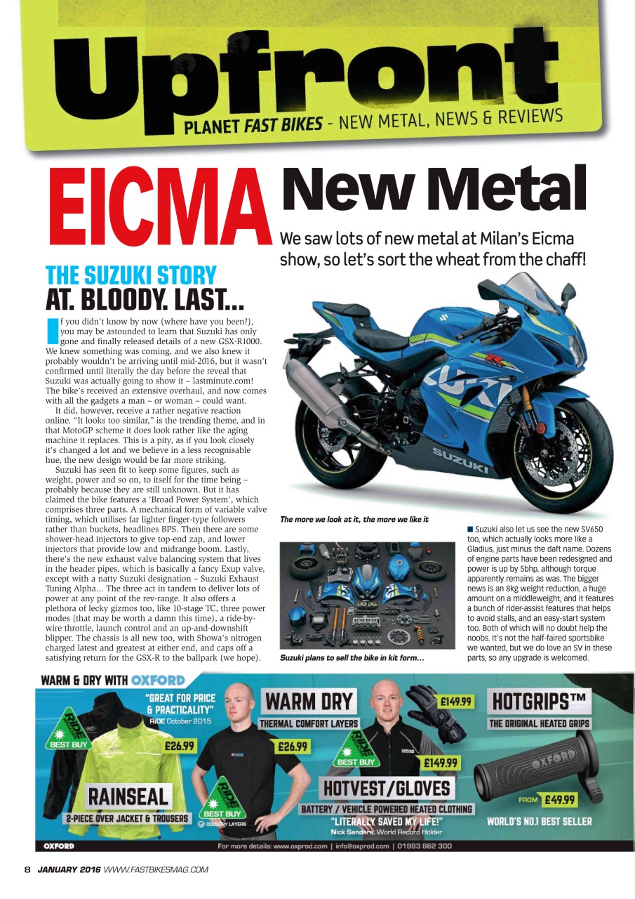 Fast Bikes Preview Pages