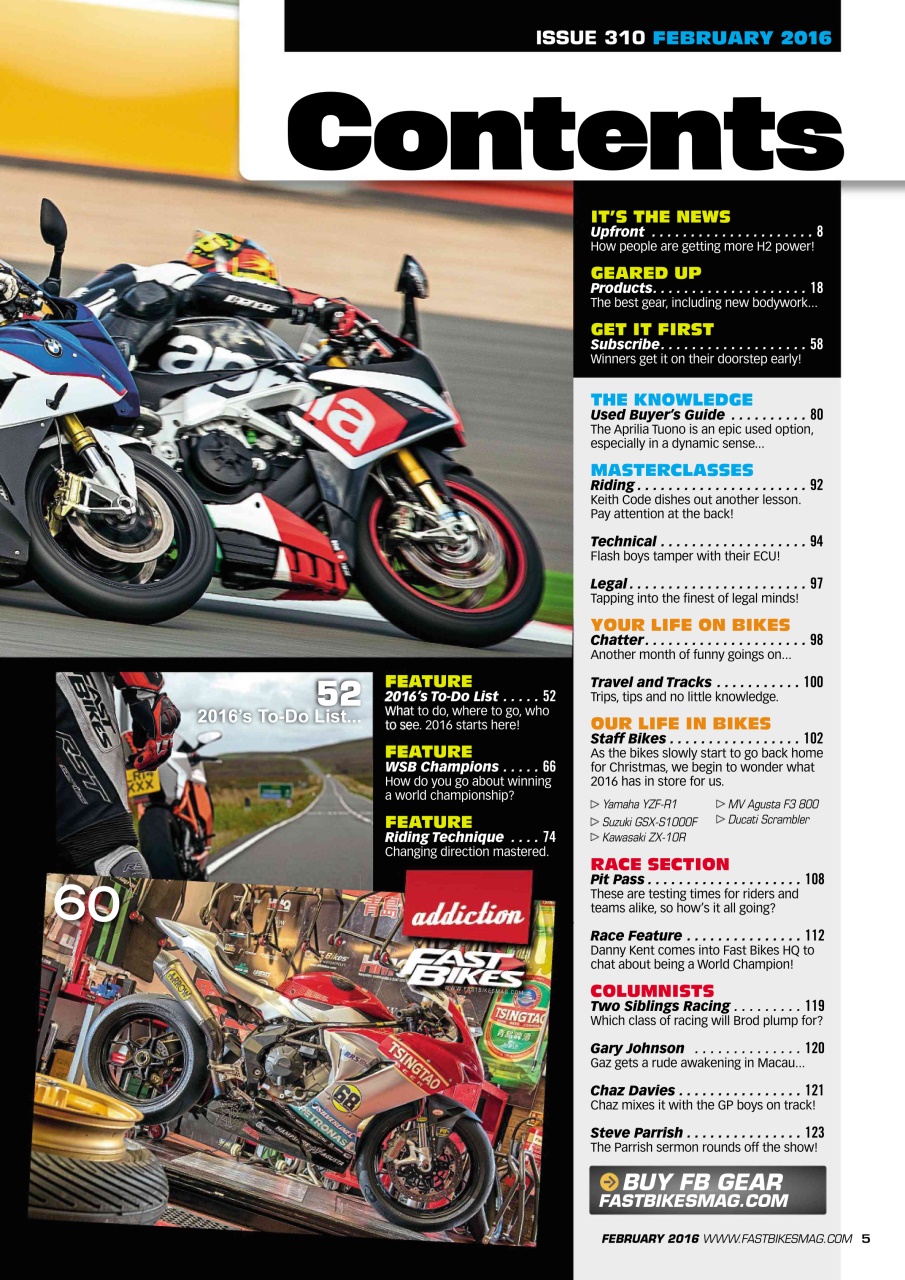 Fast Bikes Preview Pages