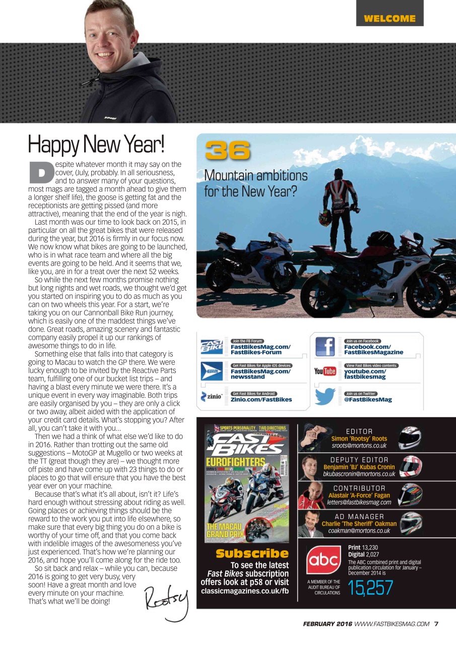 Fast Bikes Preview Pages