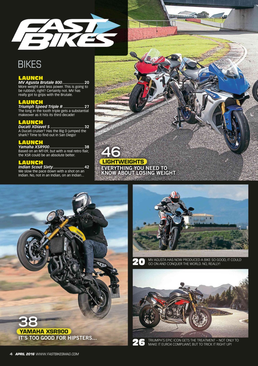 Fast Bikes Preview Pages