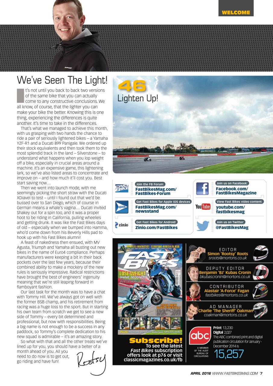 Fast Bikes Preview Pages