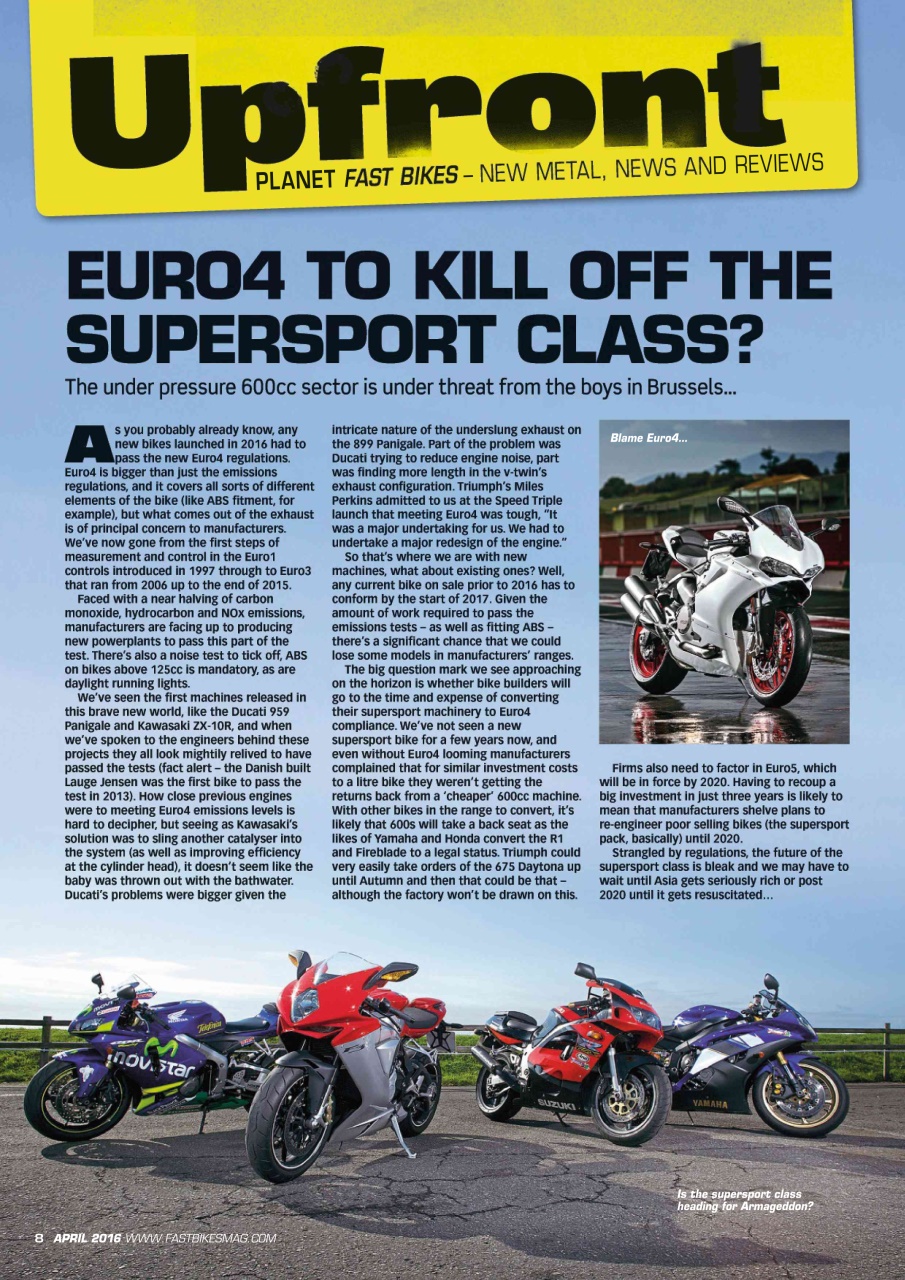 Fast Bikes Preview Pages