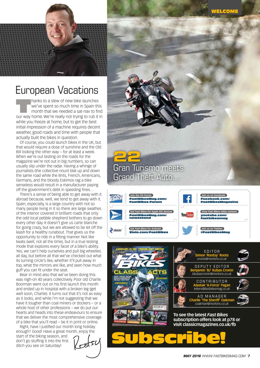 Fast Bikes Preview Pages