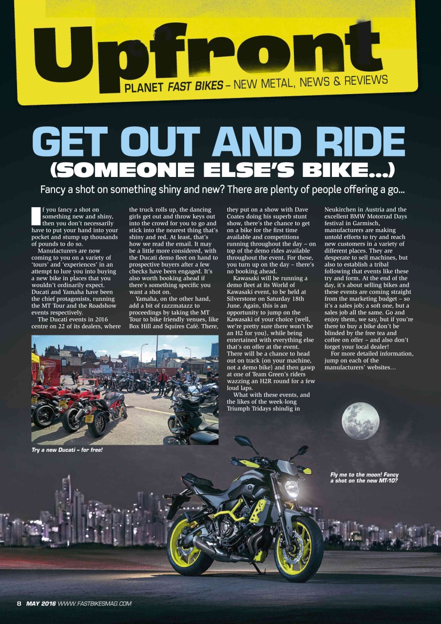 Fast Bikes Preview Pages