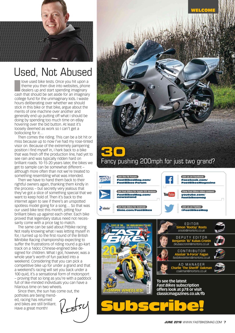 Fast Bikes Preview Pages