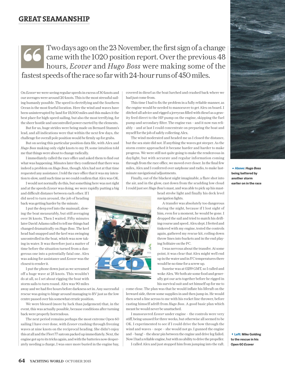 Yachting World Preview Pages