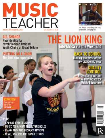 Music Teacher issue September 2015