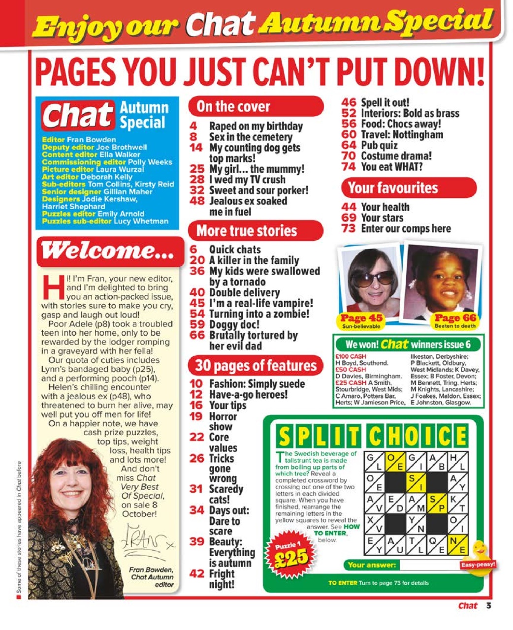Chat Specials Preview Pages