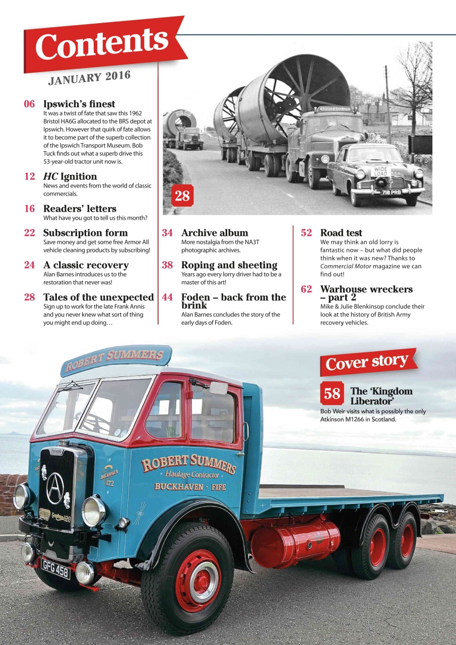 Heritage Commercials Magazine Preview Pages