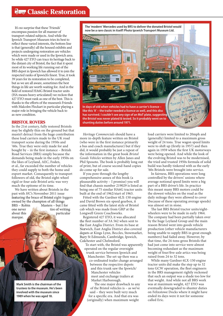 Heritage Commercials Magazine Preview Pages