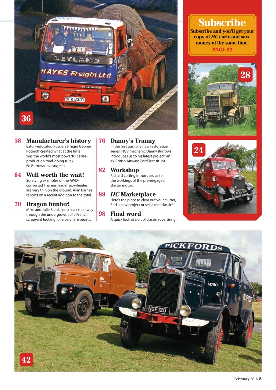 Heritage Commercials Magazine Preview Pages