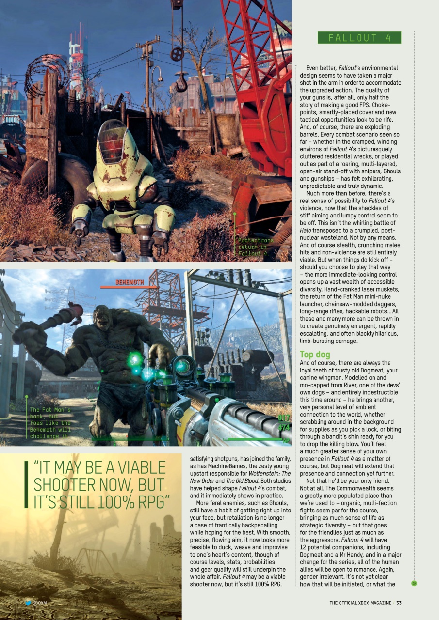 Official Xbox Magazine (UK Edition) Preview Pages