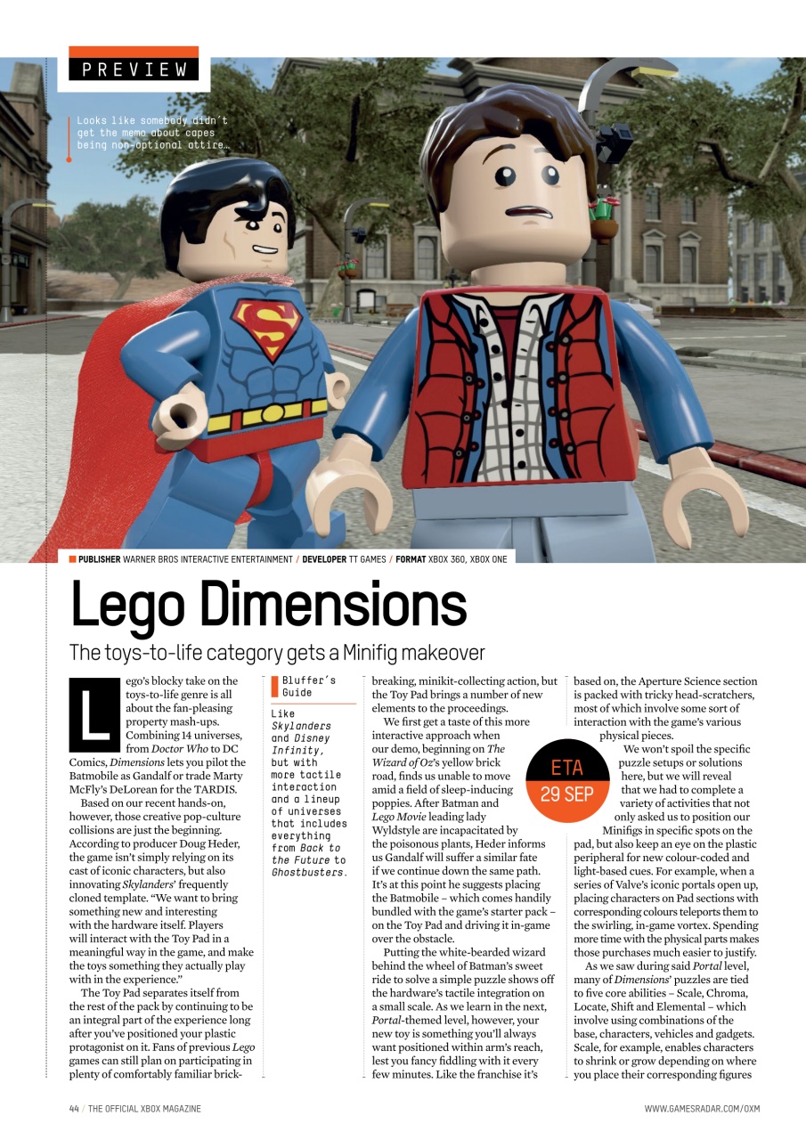 Official Xbox Magazine (UK Edition) Preview Pages