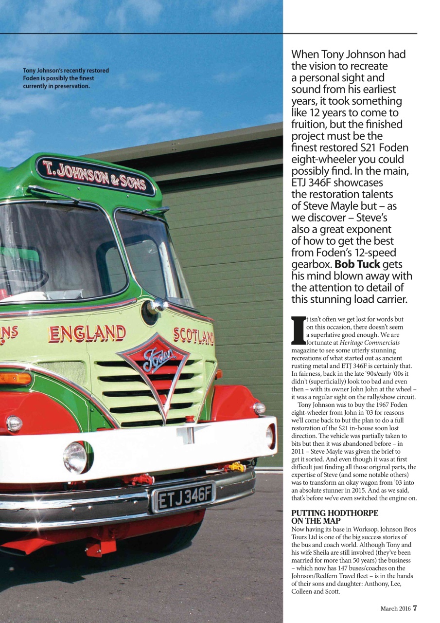 Heritage Commercials Magazine Preview Pages