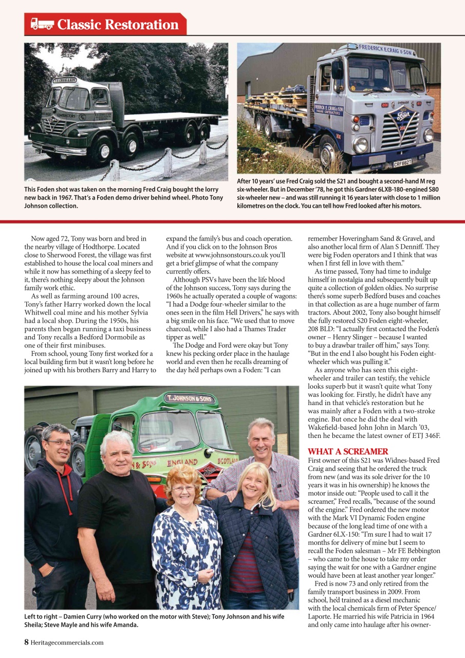 Heritage Commercials Magazine Preview Pages