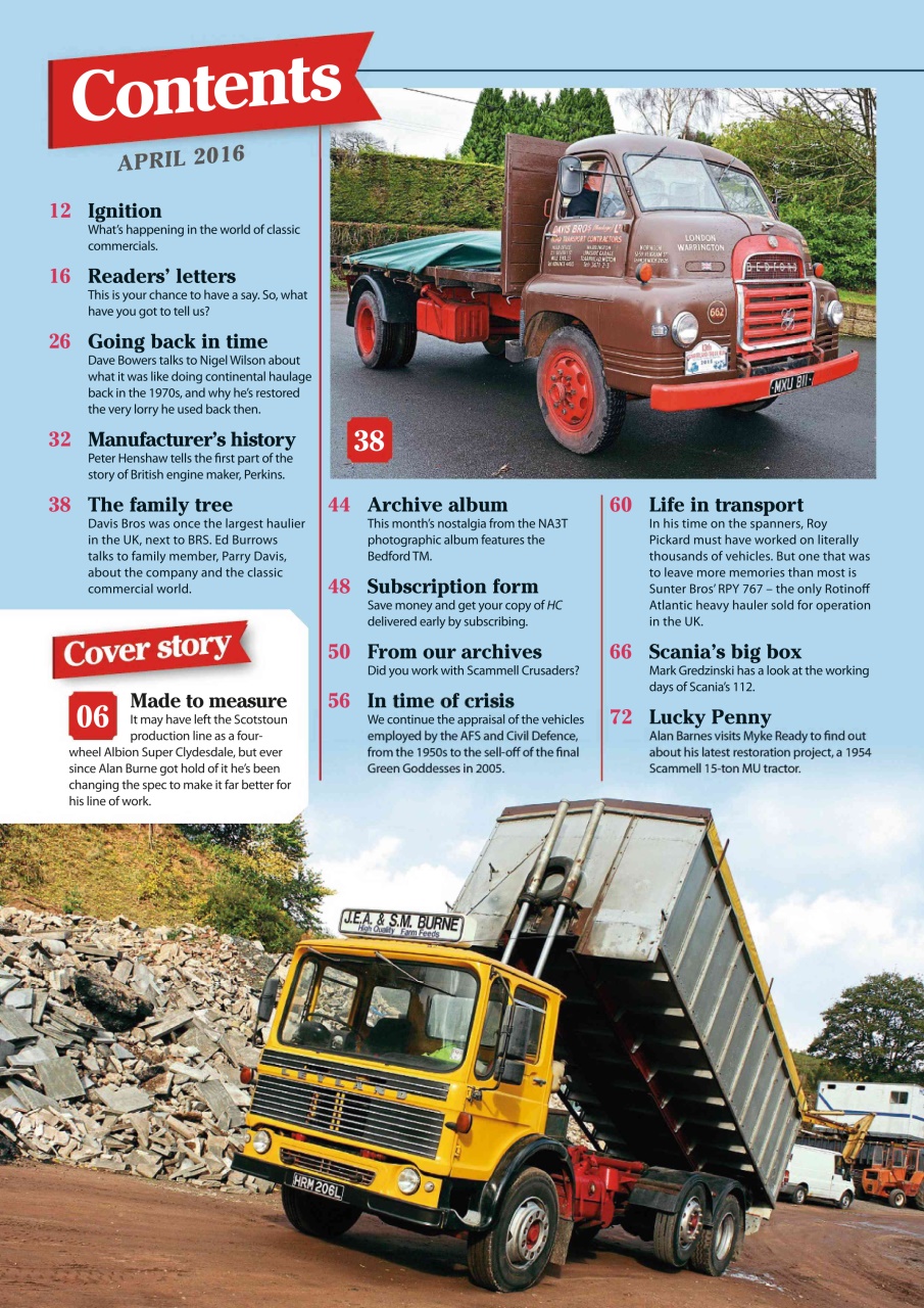 Heritage Commercials Magazine Preview Pages