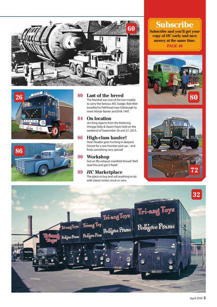 Heritage Commercials Magazine Preview Pages
