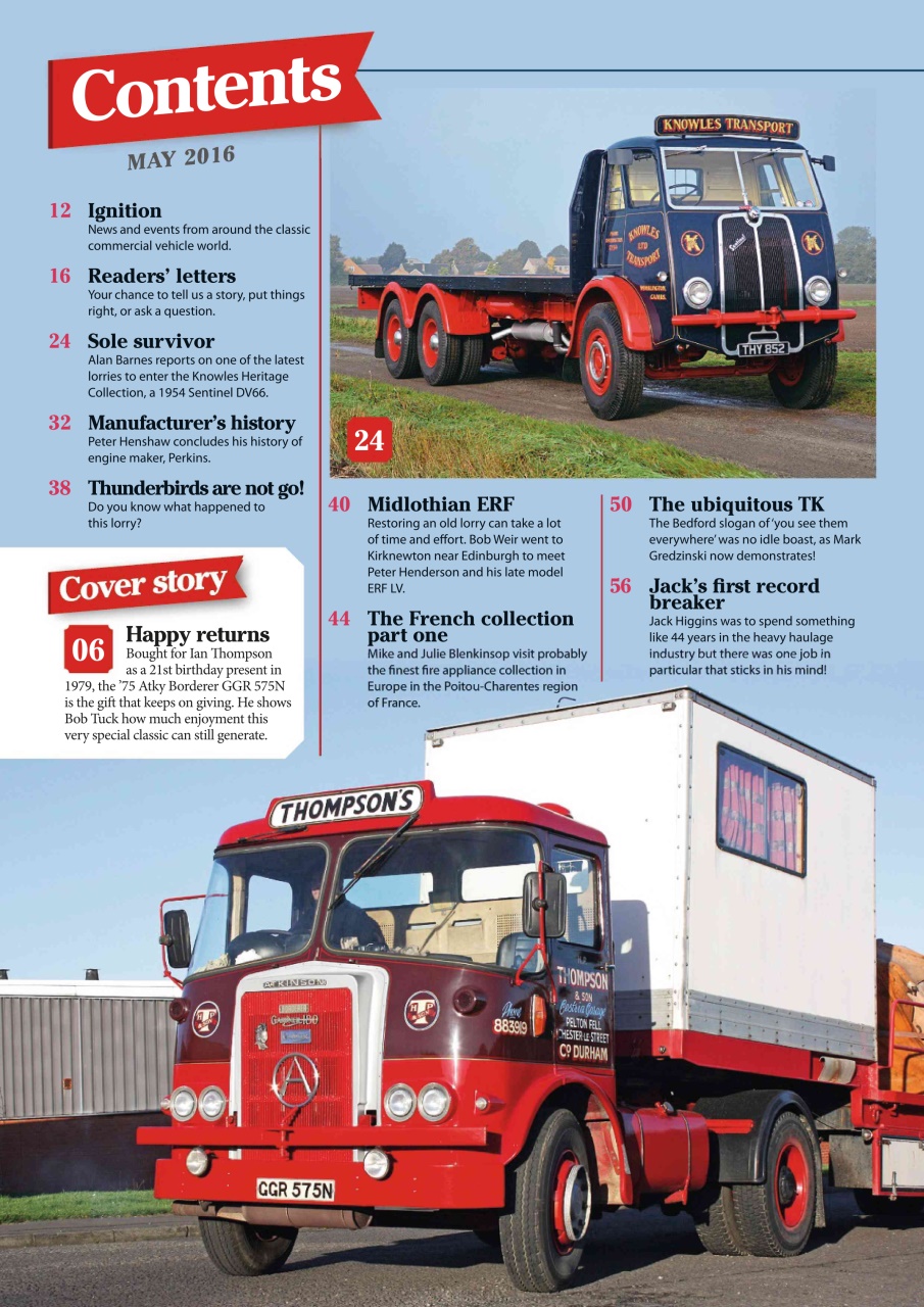 Heritage Commercials Magazine Preview Pages