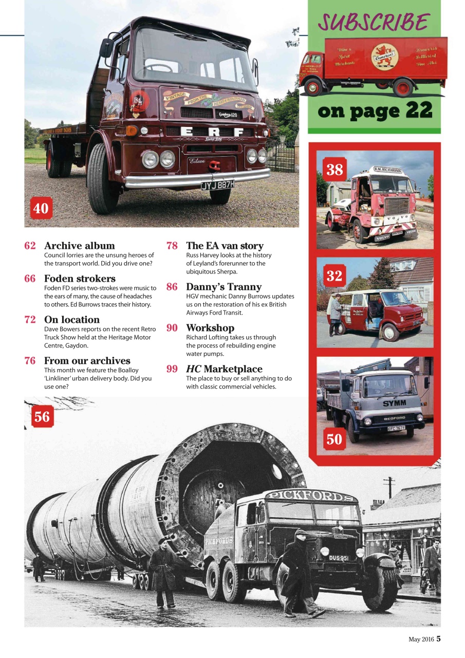 Heritage Commercials Magazine Preview Pages
