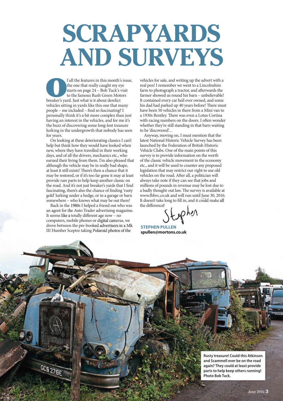Heritage Commercials Magazine Preview Pages