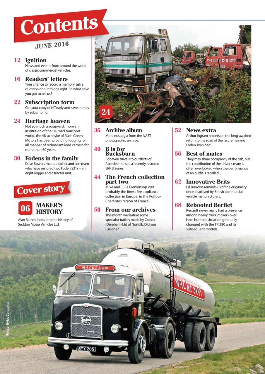 Heritage Commercials Magazine Preview Pages