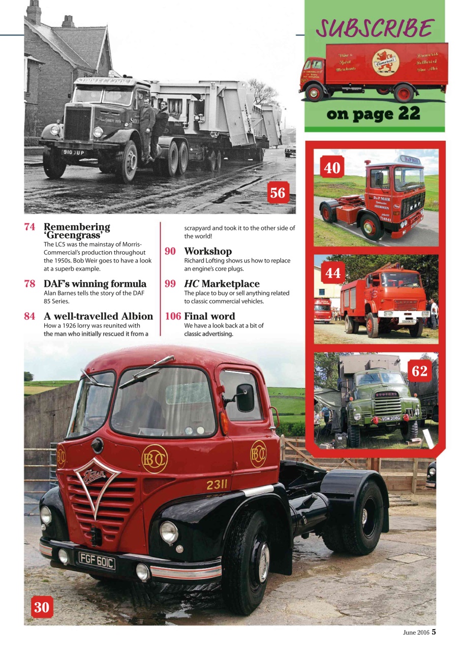 Heritage Commercials Magazine Preview Pages