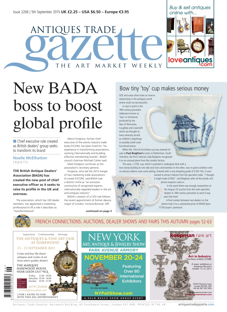 Antiques Trade Gazette Preview Pages