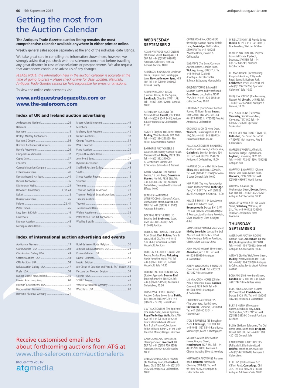 Antiques Trade Gazette Preview Pages