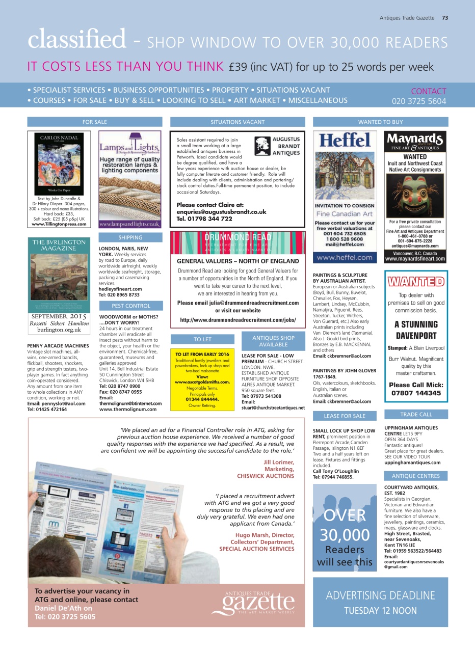 Antiques Trade Gazette Preview Pages