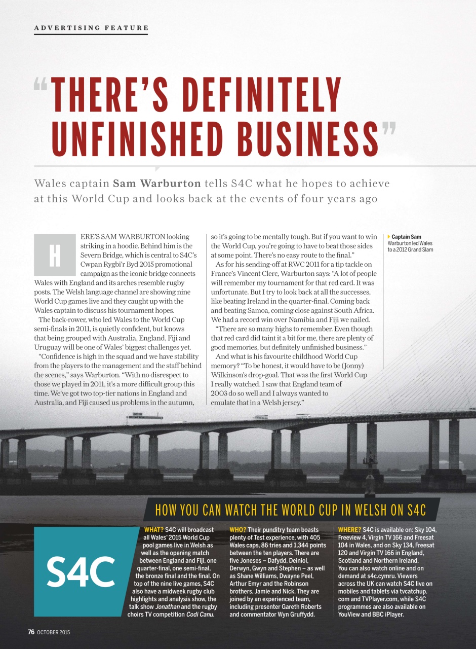 Rugby World Preview Pages