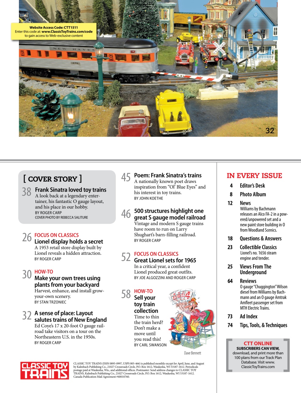 Classic Toy Trains Preview Pages