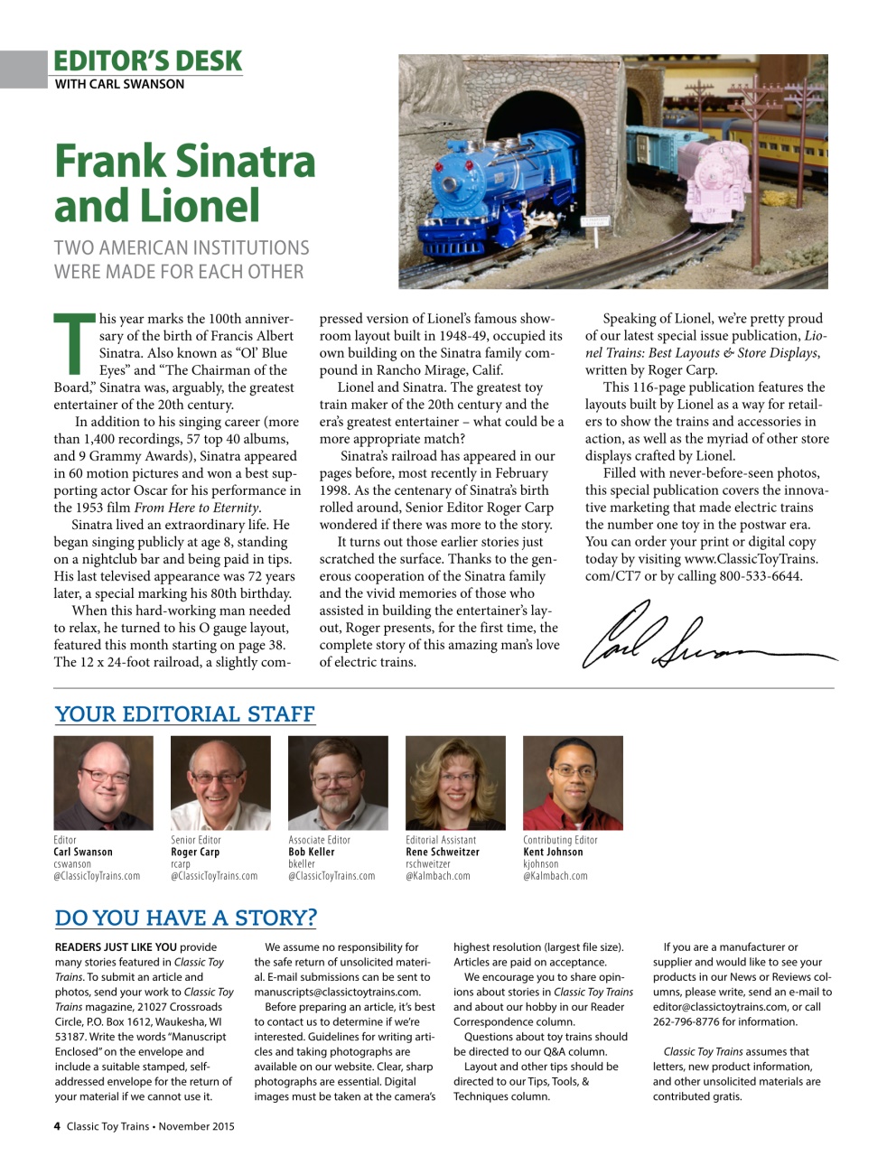 Classic Toy Trains Preview Pages