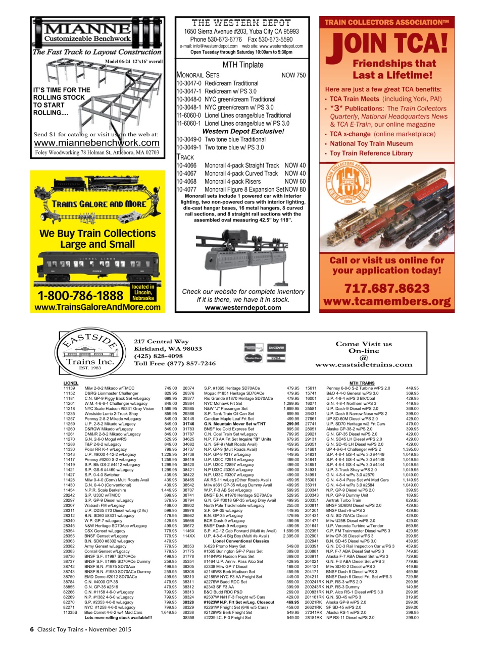 Classic Toy Trains Preview Pages