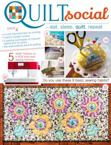 A Needle Pulling Thread issue QUILTsocial Issue 4