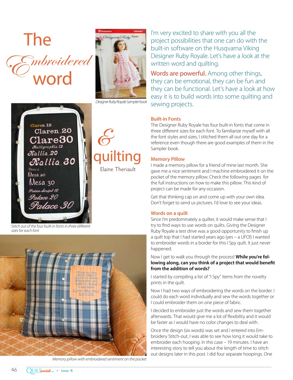 A Needle Pulling Thread Preview Pages