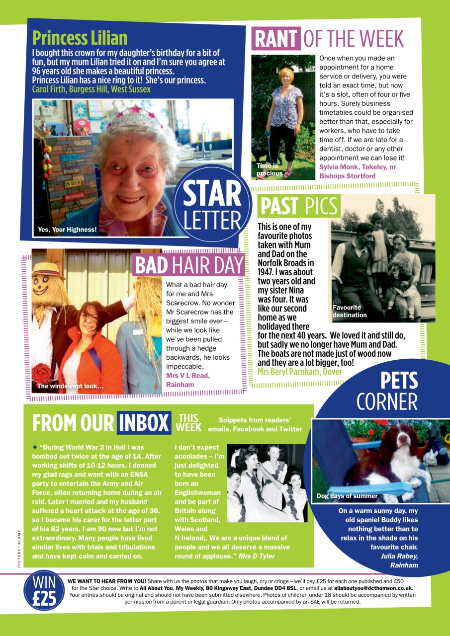 My Weekly Preview Pages