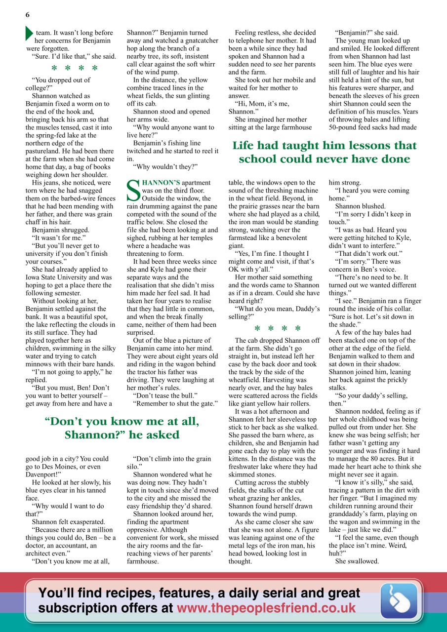 The People’s Friend Preview Pages